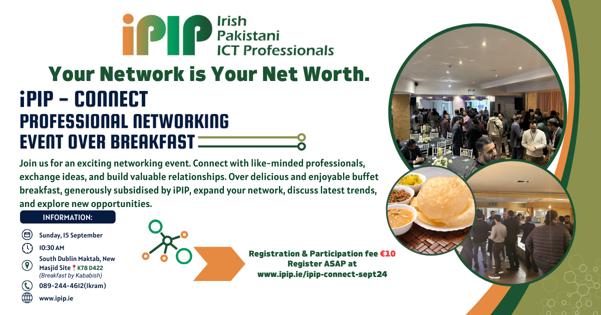 iPIP-CONNECT-  Professional Networking Event Over Breakfast