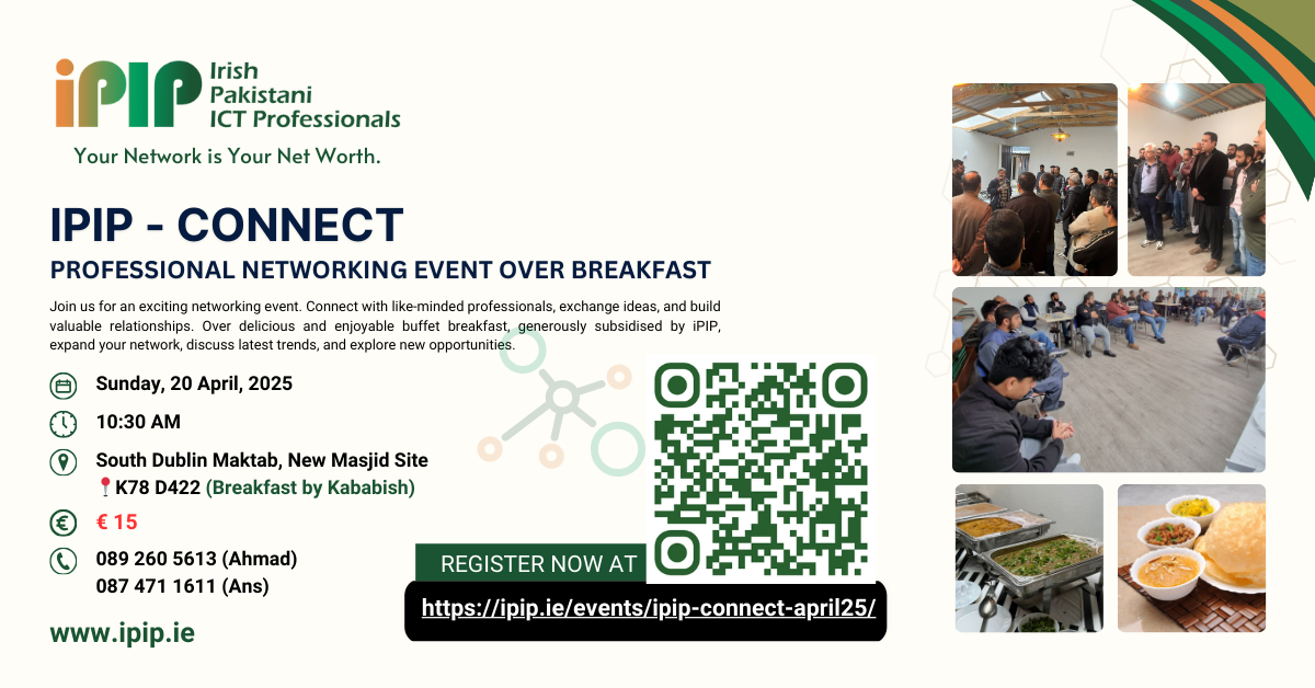 iPIP-CONNECT-  Professional Networking Event Over Breakfast